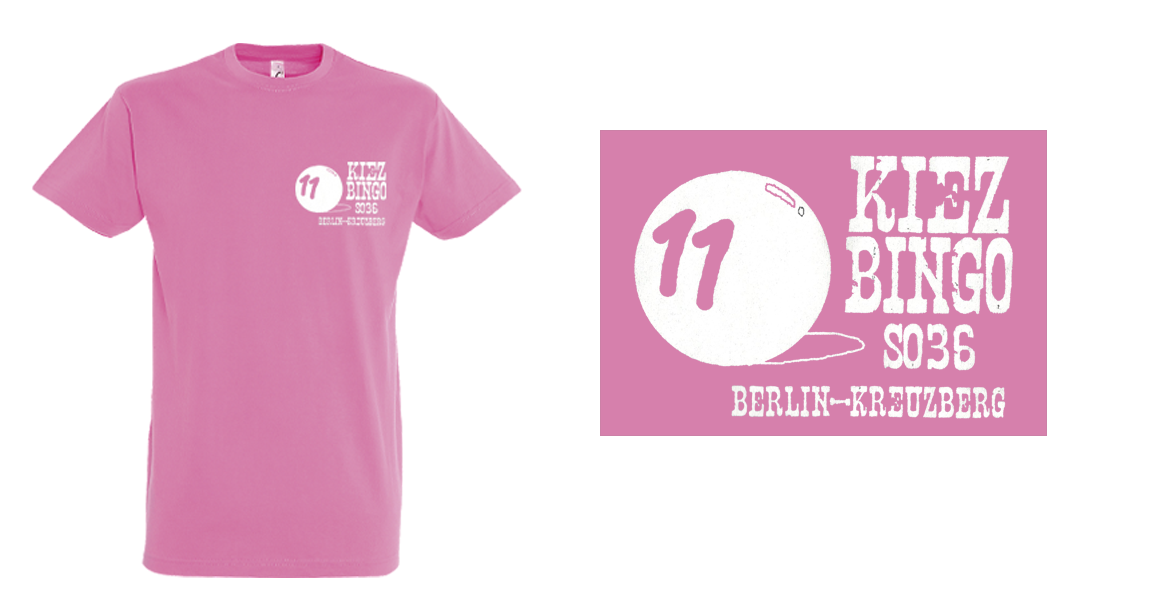  T-Shirt - Kiezbingo - pink, Kiezbingo 