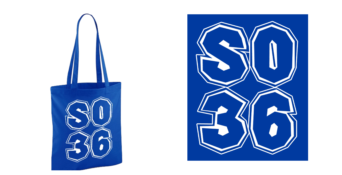  Beutel - SO36 - blau, SO36 