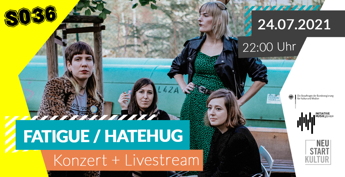 Tickets FATIGUE / HATEHUG, live in Berlin