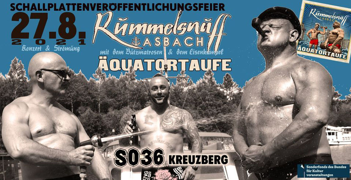 Tickets RUMMELSNUFF, Record Release Konzert in Berlin