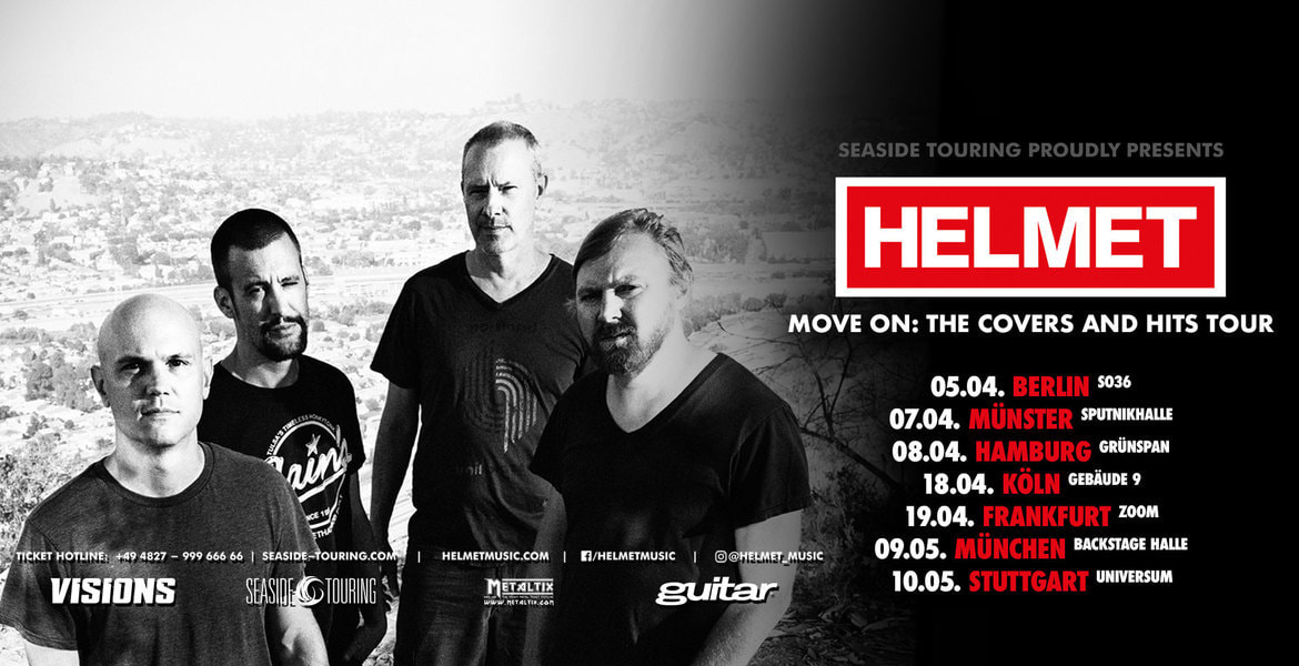 Tickets HELMET, Move On: The Covers and Hits Tour in Berlin