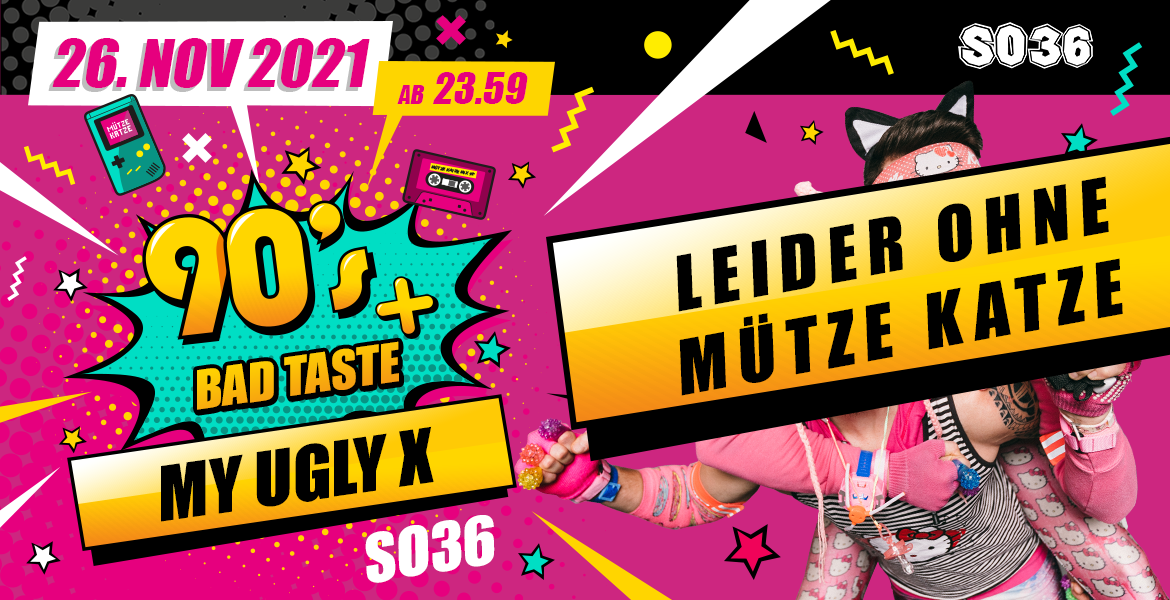 Tickets MY UGLY X, LIVE: DJ PomoZ und DJ Banu in Berlin