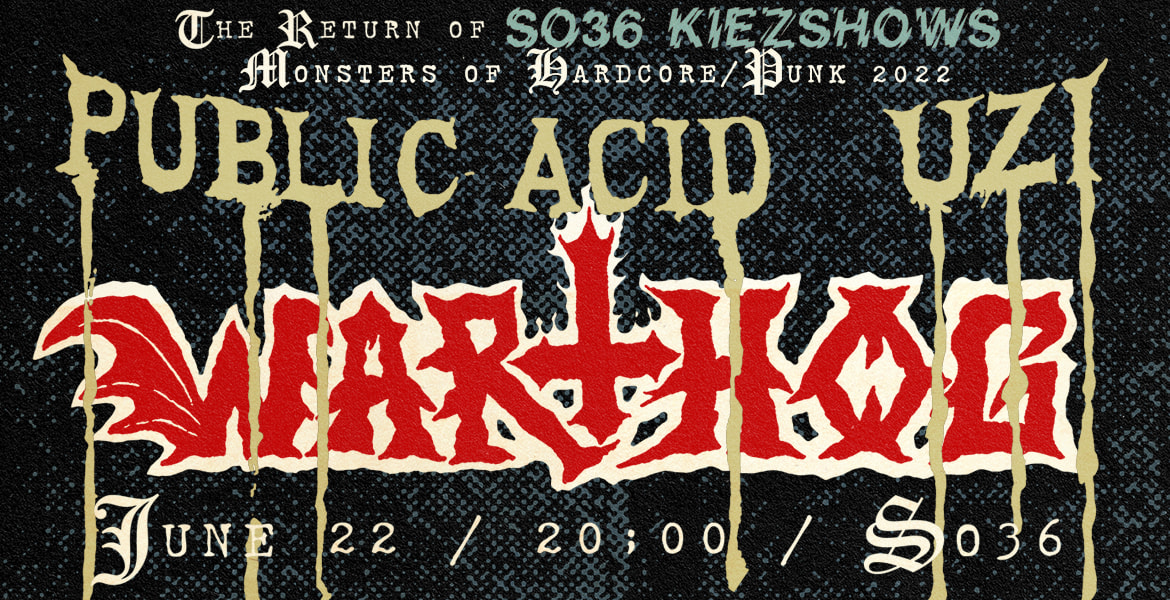 Tickets WARTHOG / PUBLIC ACID / UZI, SO36 Kiezshow in Berlin