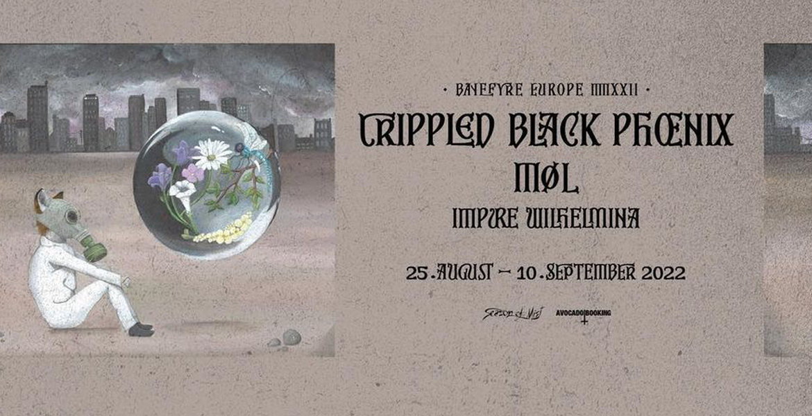 Tickets CRIPPLED BLACK PHOENIX, Special Guests: MØL, IMPURE WILHELMINA in Berlin