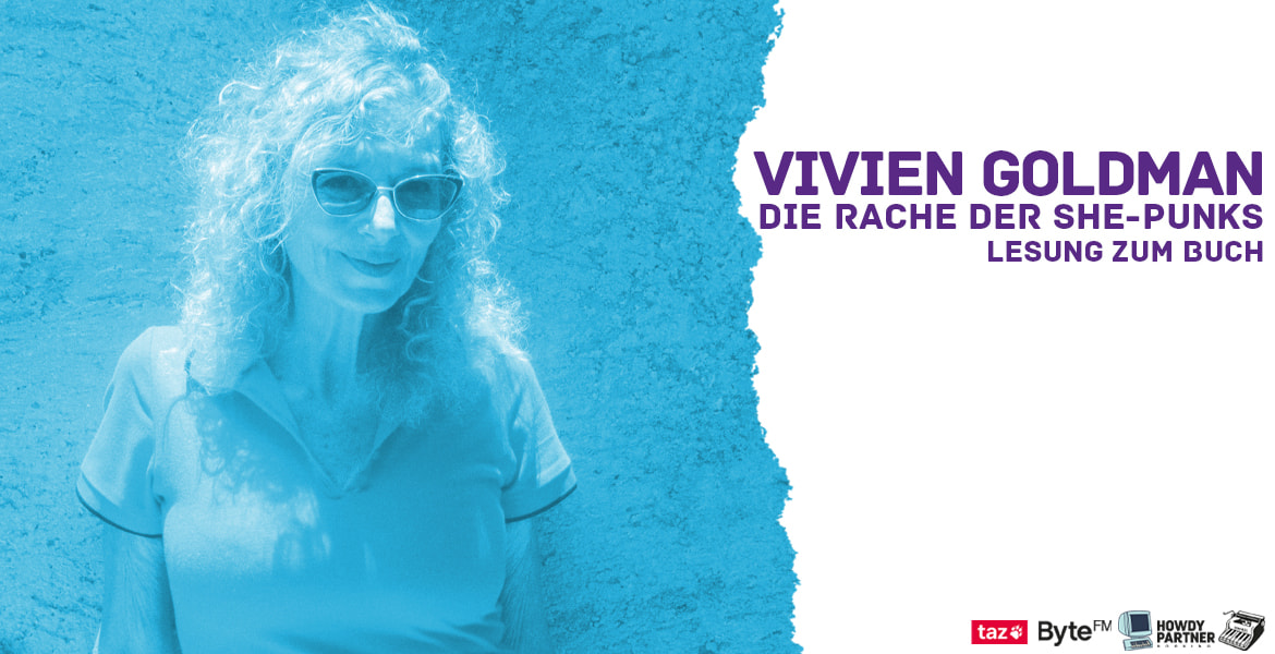 Tickets VIVIEN GOLDMAN, DIE RACHE DER SHE-PUNKS - Die Lesung in Berlin