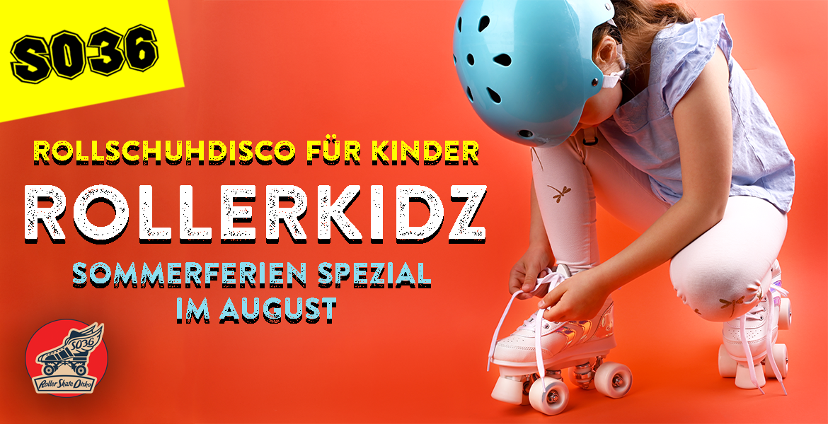 Tickets ROLLERKIDZ, Rollschuhdisko für Kinder - Sommerferienspezial in Berlin