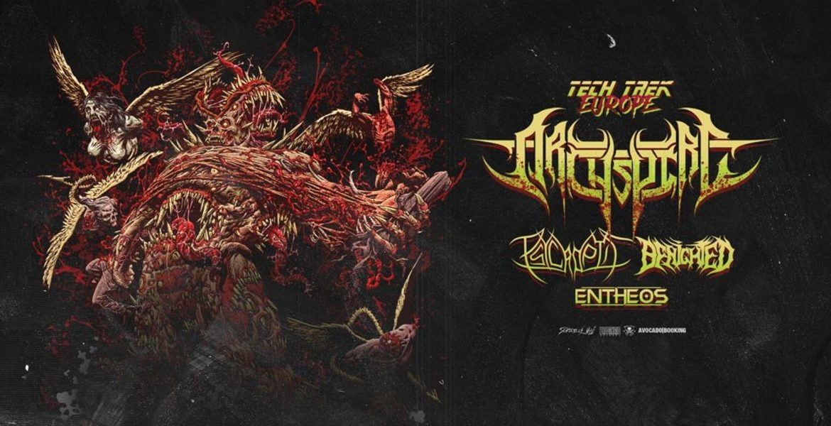 Tickets ARCHSPIRE, PSYCROPTIC + BENIGHTED + ENTHEOS in Berlin