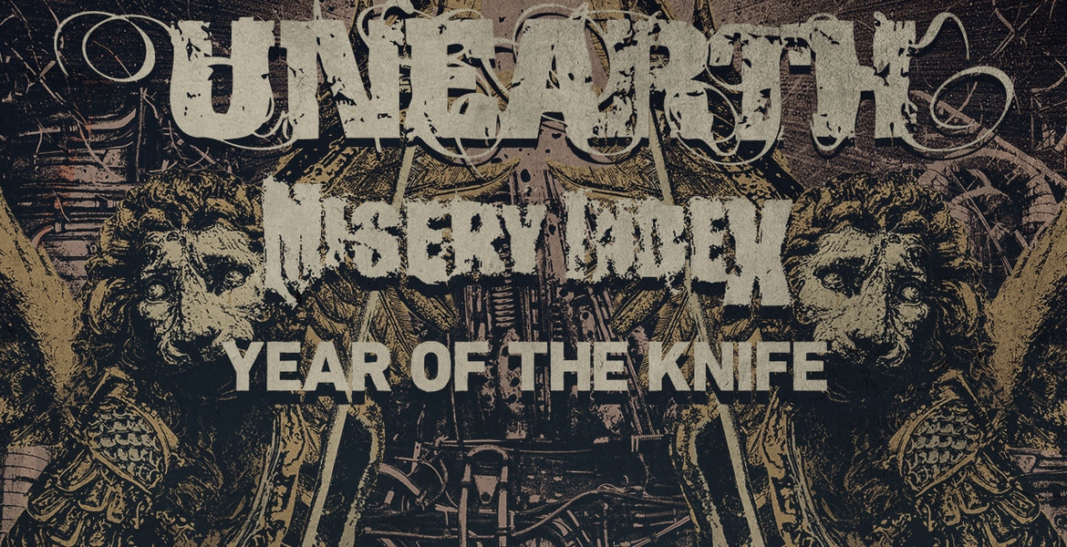 Tickets HELL ON EARTH 2023, Unearth, Misery Index, Year of the Knife, Leach, Turbid North in Berlin