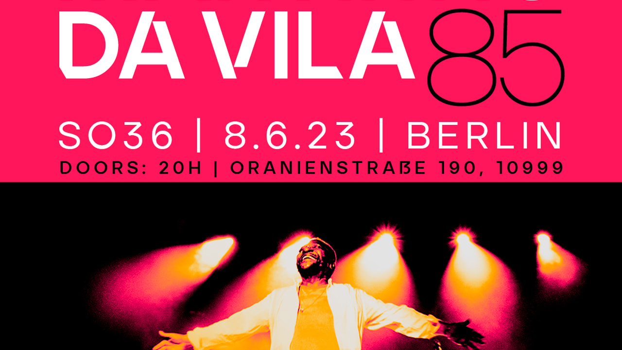 Tickets MARTINHO DA VILA, 85 YEARS OF SAMBA in Berlin