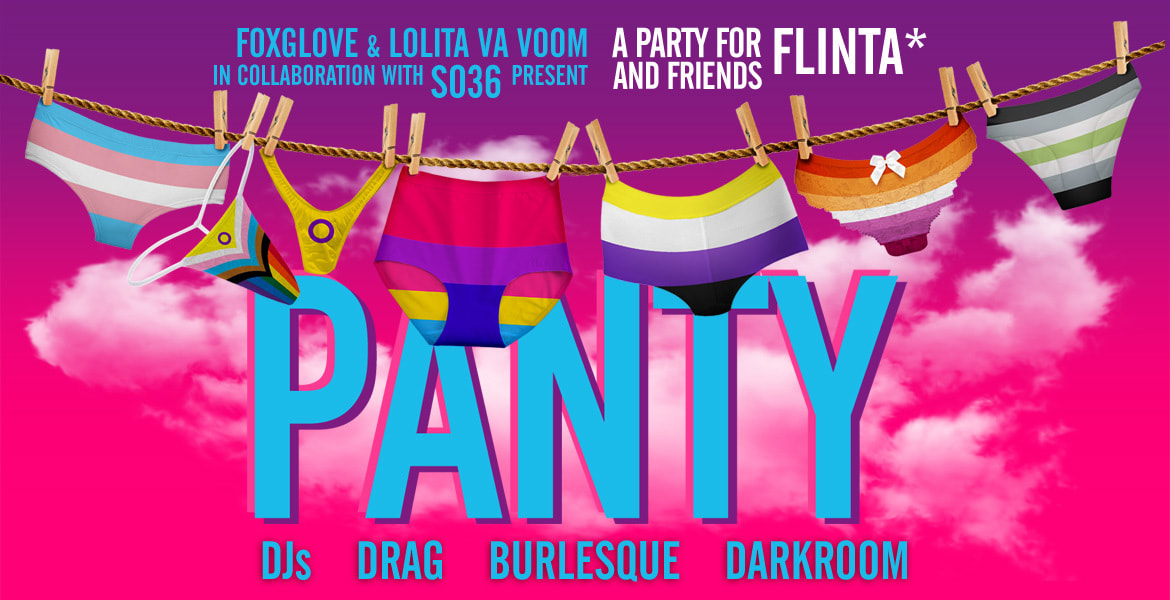 Tickets PANTY, a party for FLINTA* and friends in Berlin