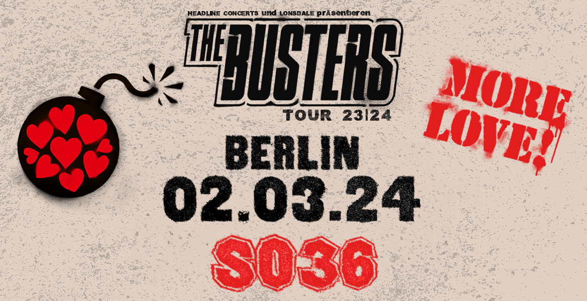 Tickets THE BUSTERS, 