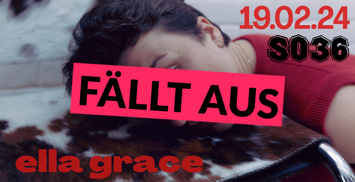 Tickets ELLA GRACE, London-based singer/songwriter in Berlin