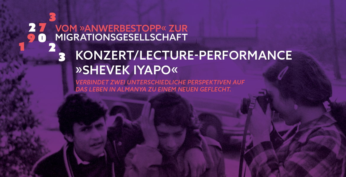 Tickets VOM »ANWERBESTOPP« ZUR MIGRATIONSGESELLSCHAFT, Konzert/Lecture-Performance 