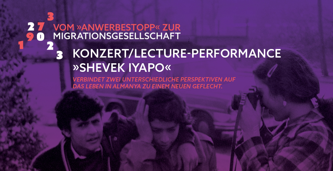 Tickets VOM »ANWERBESTOPP« ZUR MIGRATIONSGESELLSCHAFT, Konzert/Lecture-Performance
