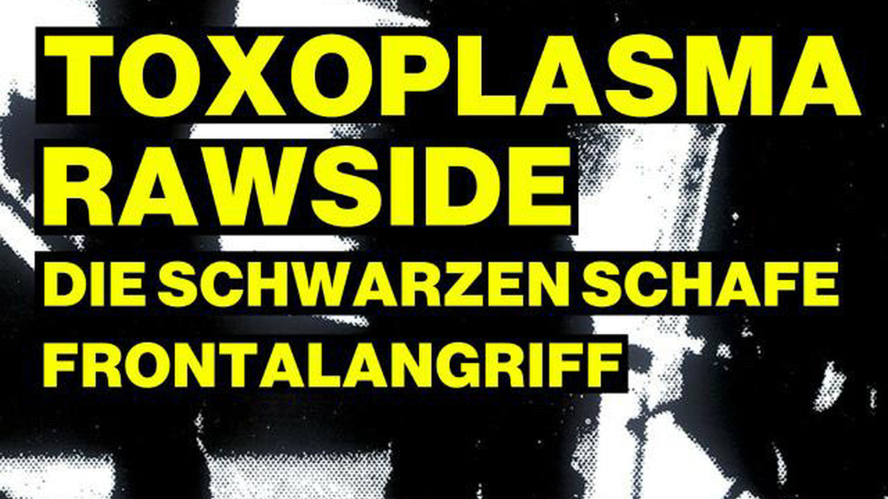 Tickets TOXOPLASMA, + RAWSIDE + DIE SCHWARZEN SCHAFE + FRONTALANGRIFF in Berlin