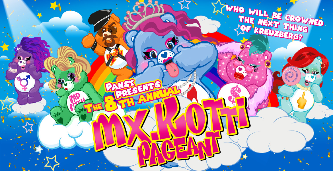 Tickets MX. KOTTI PAGEANT, Pansy presents the 8th annual MX. Kotti Pageant in Berlin