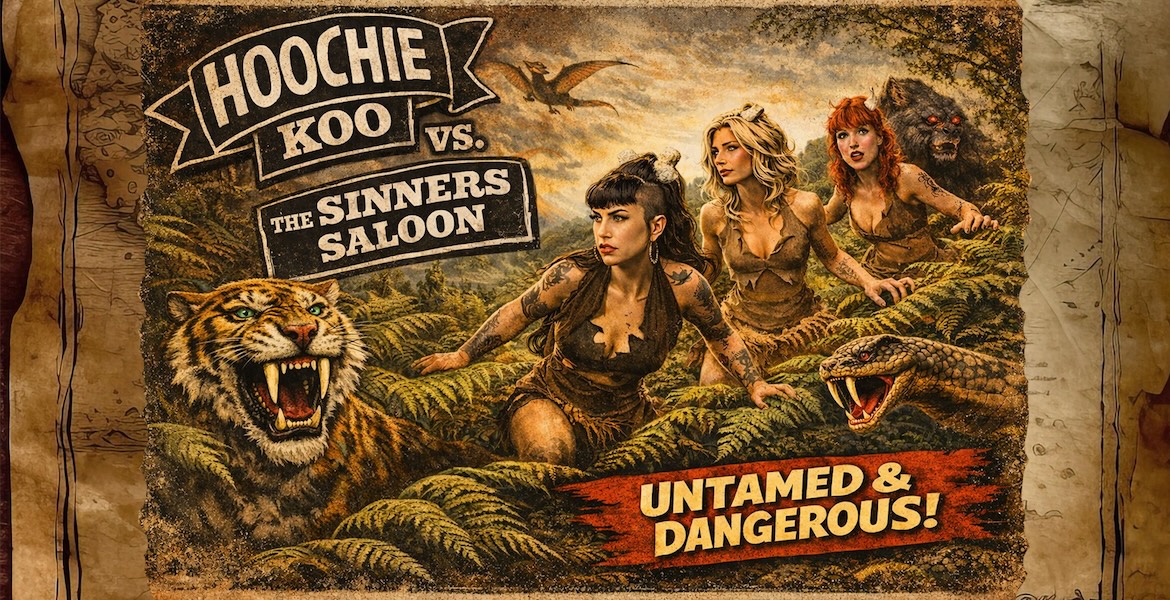 Tickets HOOCHIE KOO vs. THE SINNERS SALOON, "Untamed & Dangerous!" in Berlin