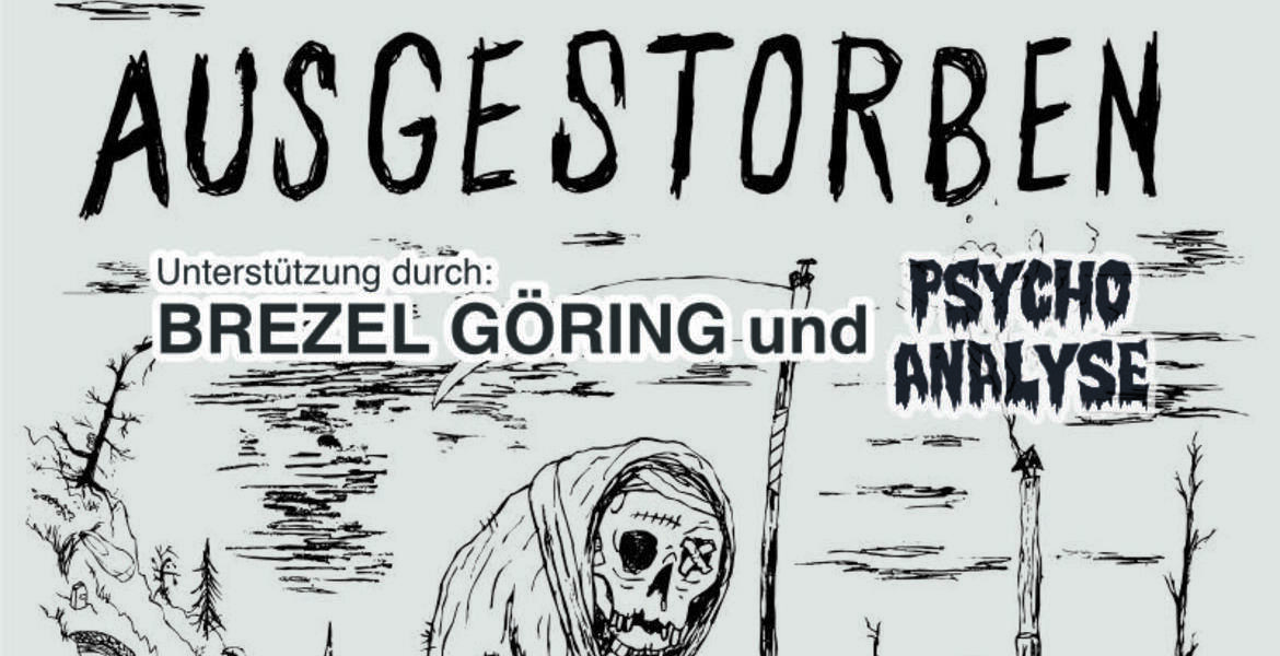 Tickets AUSGESORBEN, BREZEL GÖRING & PSYCHO ANALYSE in Berlin