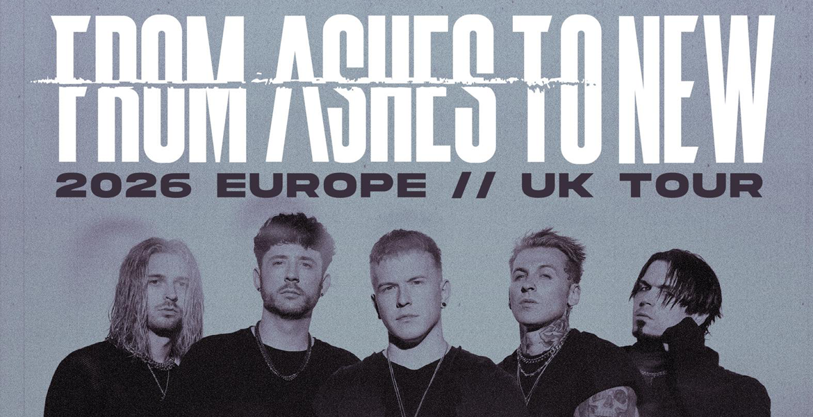 Tickets FROM ASHES TO NEW, Europatour 2026 in Berlin