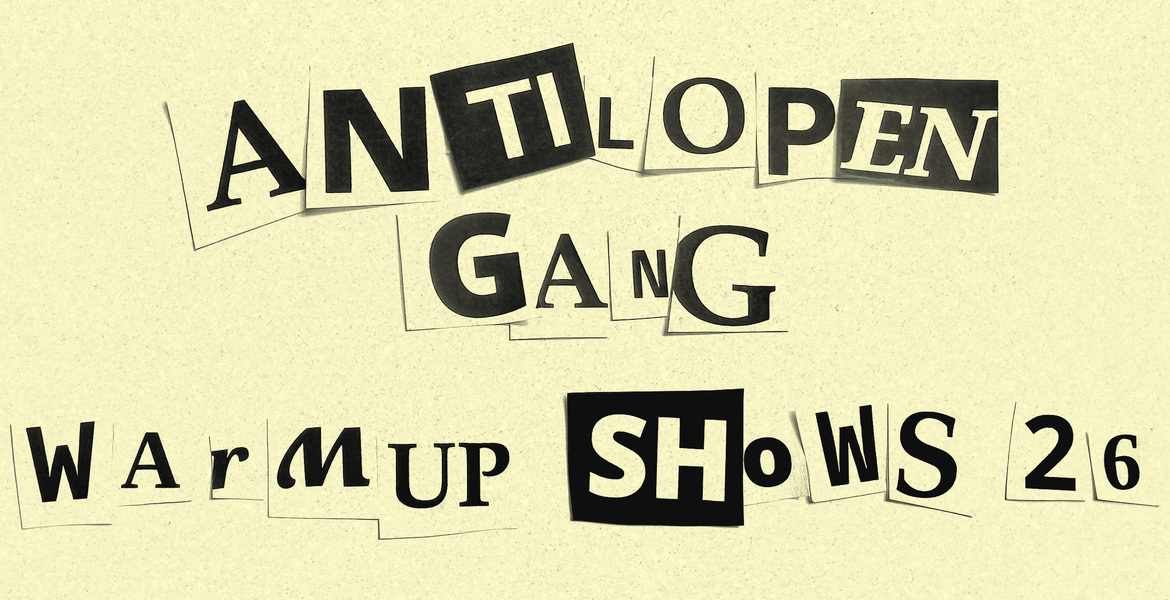 Tickets ANTILOPEN GANG, Warmup Shows 26 in Berlin