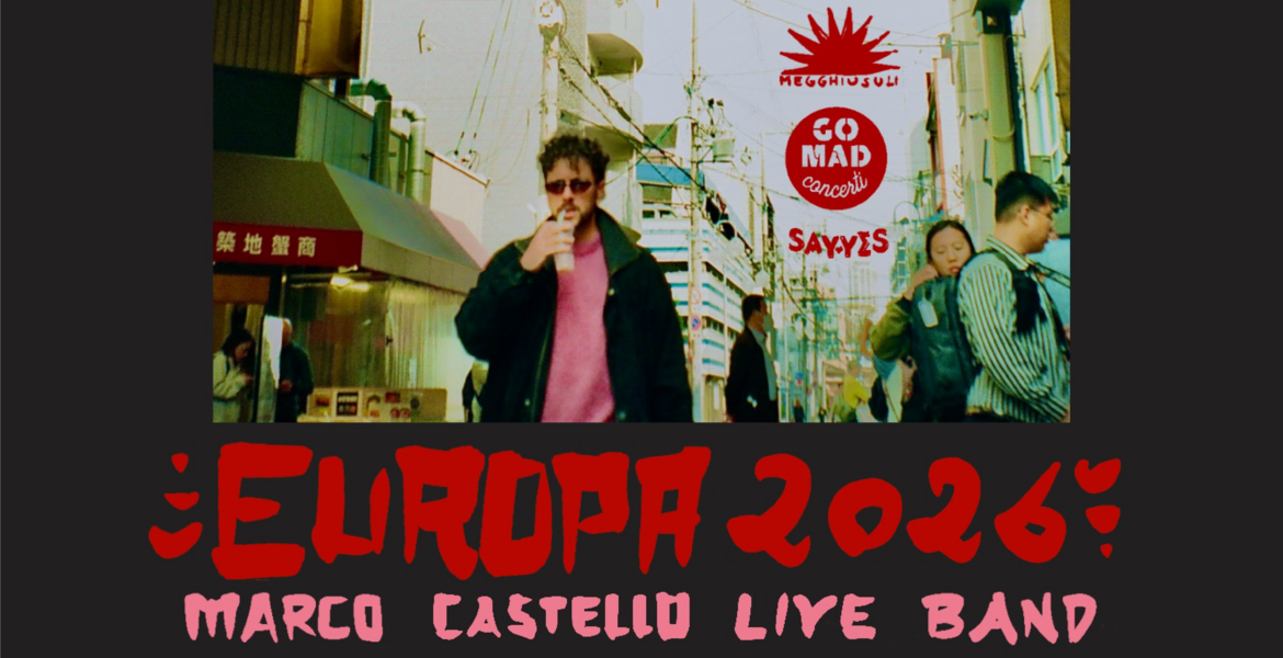 Tickets MARCO CASTELLO, Europa 2026 in Berlin