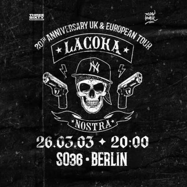LA COKA NOSTRA, SO36, 12.09.2026