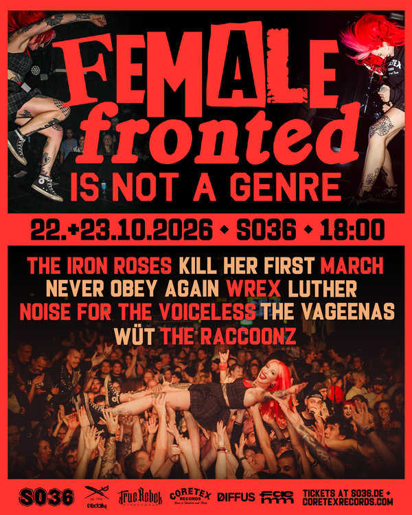 Female Fronted is not a Genre 5 Punk und Hardcore Festival