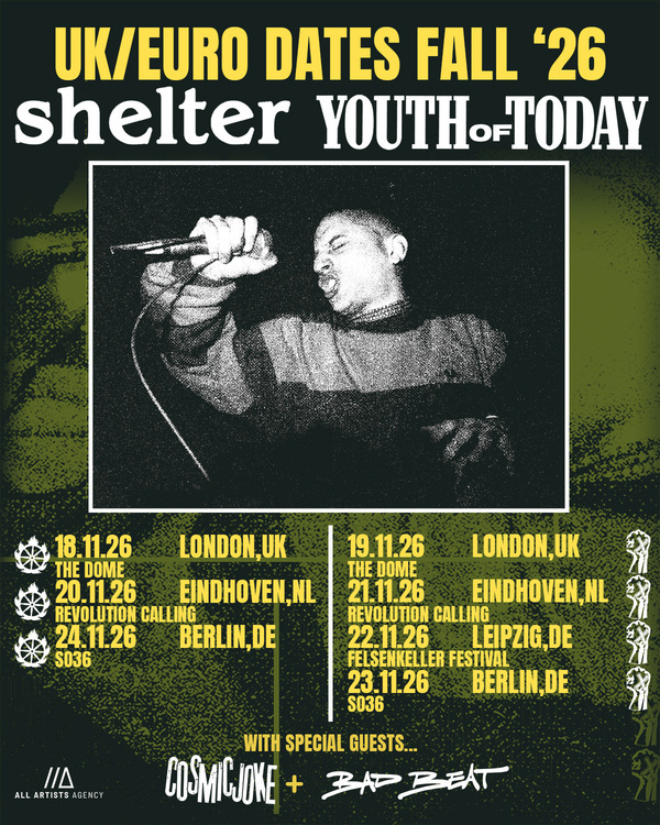 SHELTER, SO36, 24.11.2026